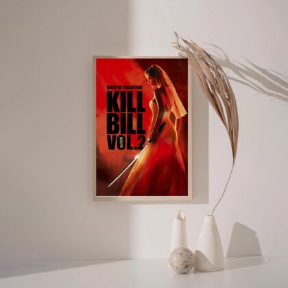 Kill Bill MOVIE Poster Canvas Wall Art Home Decor (No Frame)