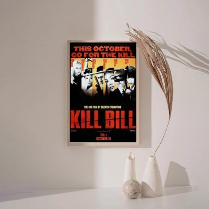 Kill Bill MOVIE Poster Canvas Wall Art Home Decor (No Frame)