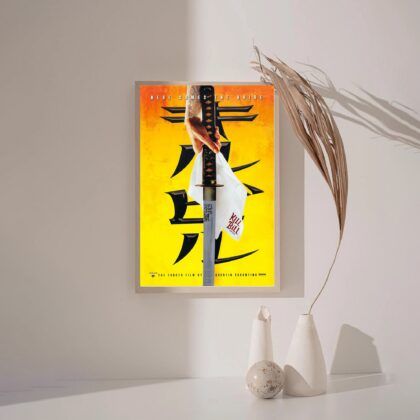 Kill Bill MOVIE Poster Canvas Wall Art Home Decor (No Frame)