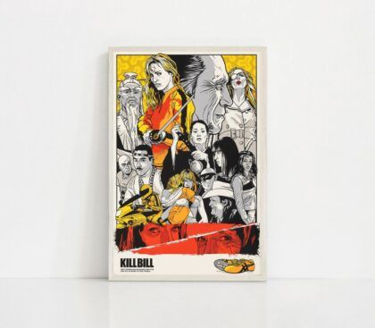 Kill Bill MOVIE Poster Canvas Wall Art Home Decor (No Frame)