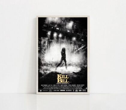 Kill Bill MOVIE Poster Canvas Wall Art Home Decor (No Frame)