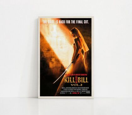 Kill Bill MOVIE Poster Canvas Wall Art Home Decor (No Frame)