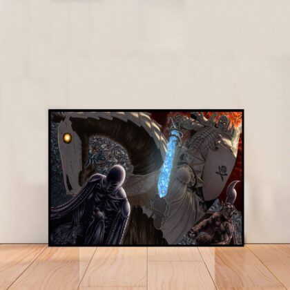 Berserk Manga Japan Anime Poster Canvas Wall Art Home Decor (No Frame)