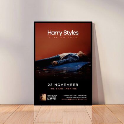 Harry Styles Music Poster Canvas Wall Art Home Decor (No Frame)