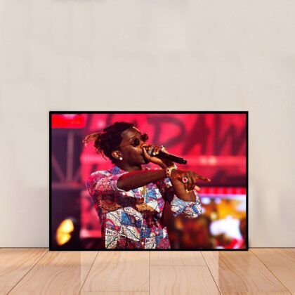 Young Thug Music Poster Canvas Wall Art Home Decor (No Frame)