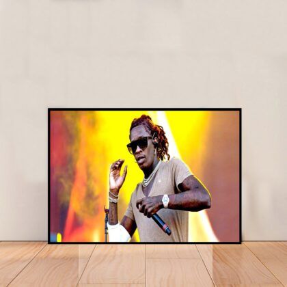 Young Thug Music Poster Canvas Wall Art Home Decor (No Frame)