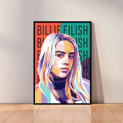 Billie Eilish Music Poster Canvas Wall Art Home Decor (No Frame)