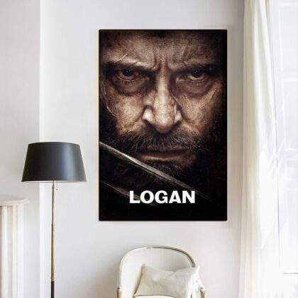 Logan The Wolverine  movie Classic GAME Poster Canvas Wall Art Home Decor (No Frame)