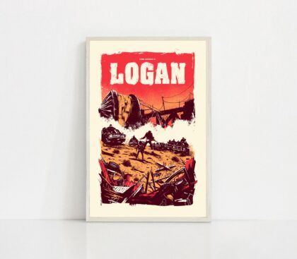 Logan The Wolverine  movie Classic GAME Poster Canvas Wall Art Home Decor (No Frame)