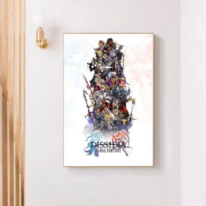 Final Fantasy xiv video GAME Poster Canvas Wall Art Home Decor (No Frame)