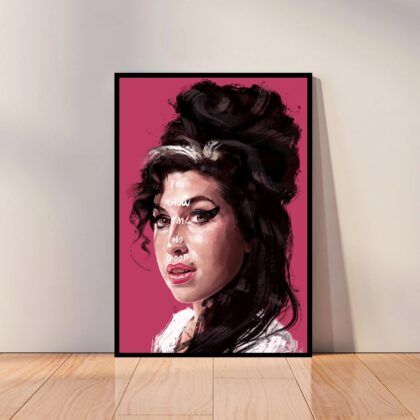Amy Winehouse Music Poster Canvas Wall Art Home Decor (No Frame)