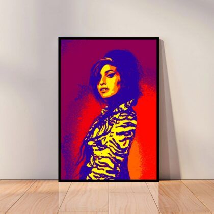 Amy Winehouse Music Poster Canvas Wall Art Home Decor (No Frame)
