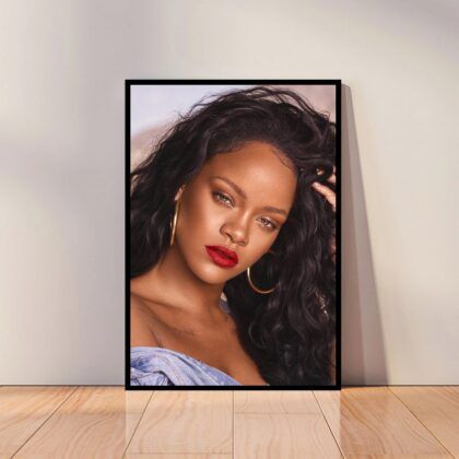 Rihanna Music Poster Canvas Wall Art Home Decor (No Frame)