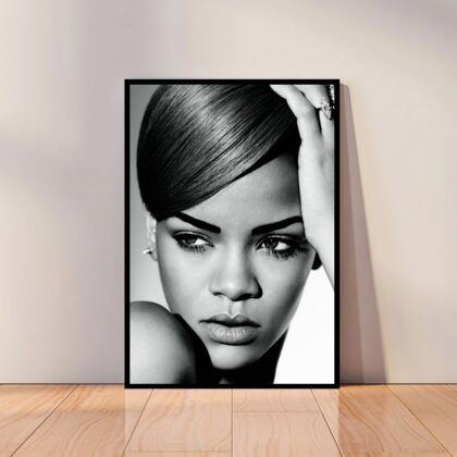 Rihanna Music Poster Canvas Wall Art Home Decor (No Frame)