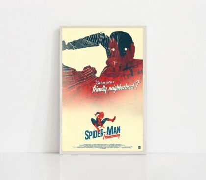 Spider-Man Homecoming movie Poster Canvas Wall Art Home Decor (No Frame)