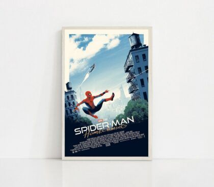Spider-Man Homecoming movie Poster Canvas Wall Art Home Decor (No Frame)