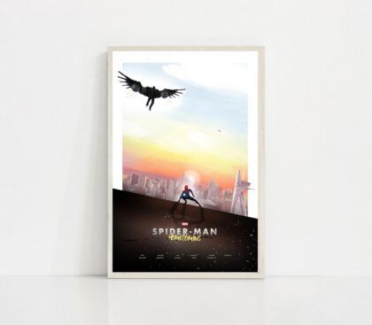 Spider-Man Homecoming movie Poster Canvas Wall Art Home Decor (No Frame)