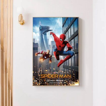 Spider-Man Homecoming movie Poster Canvas Wall Art Home Decor (No Frame)