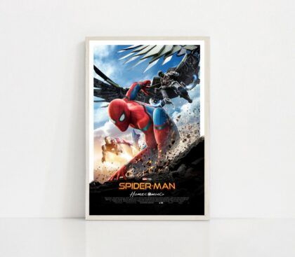 Spider-Man Homecoming movie Poster Canvas Wall Art Home Decor (No Frame)