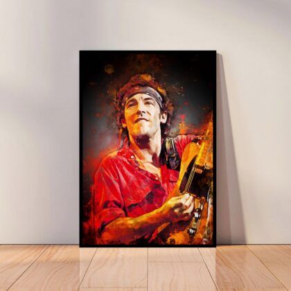 Bruce Springsteen Music Poster Canvas Wall Art Home Decor (No Frame)