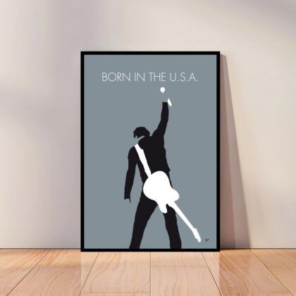 Bruce Springsteen Music Poster Canvas Wall Art Home Decor (No Frame)