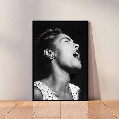 Billie Holiday Music Poster Canvas Wall Art Home Decor (No Frame)