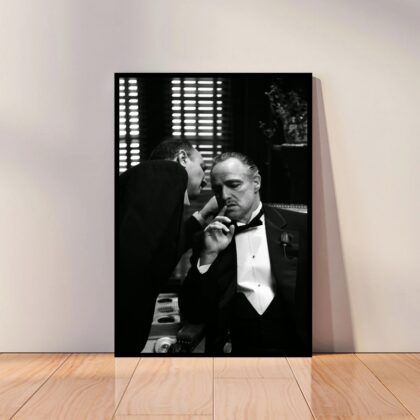 The Godfather Movie Poster Canvas Wall Art Home Decor (No Frame)