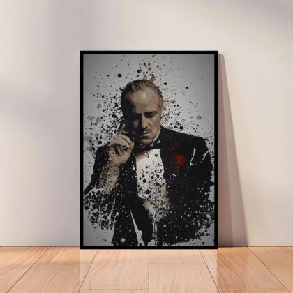 The Godfather Movie Poster Canvas Wall Art Home Decor (No Frame)