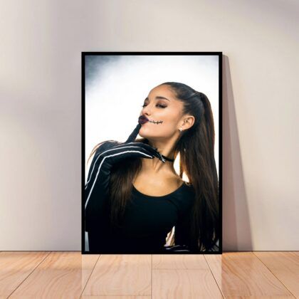 Ariana Grande Music Poster Canvas Wall Art Home Decor (No Frame)