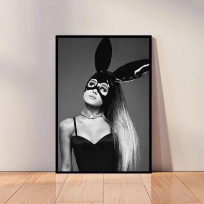Ariana Grande Music Poster Canvas Wall Art Home Decor (No Frame)