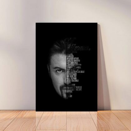 George Michael Music Poster Canvas Wall Art Home Decor (No Frame)