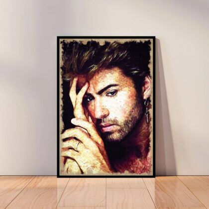 George Michael Music Poster Canvas Wall Art Home Decor (No Frame)