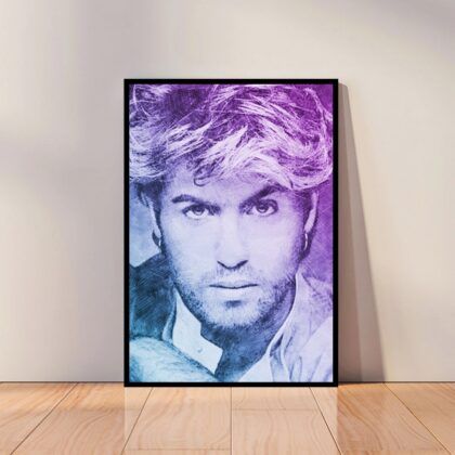 George Michael Music Poster Canvas Wall Art Home Decor (No Frame)