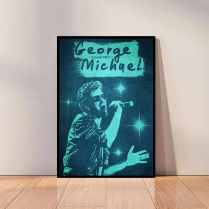 George Michael Music Poster Canvas Wall Art Home Decor (No Frame)
