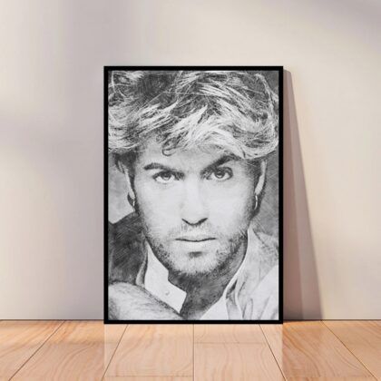 George Michael Music Poster Canvas Wall Art Home Decor (No Frame)