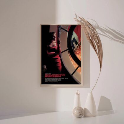 Inglourious Basterds Classic MOVIE Poster Canvas Wall Art Home Decor (No Frame)