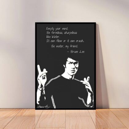 Bruce Lee Movie Poster Canvas Wall Art Home Decor (No Frame)
