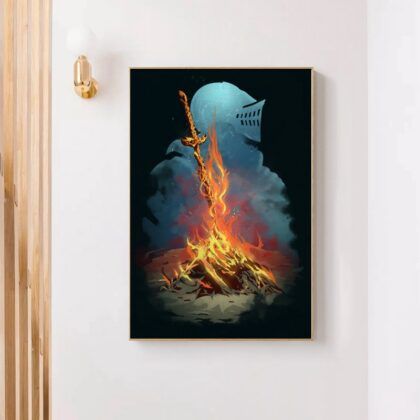 Dark Souls GAME Poster Canvas Wall Art Home Decor (No Frame)