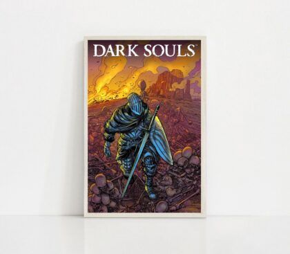 Dark Souls GAME Poster Canvas Wall Art Home Decor (No Frame) (Copy)