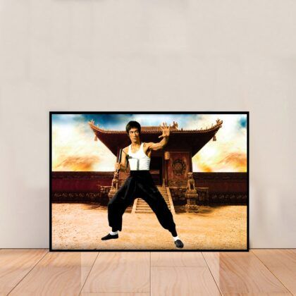 Bruce Lee Movie Poster Canvas Wall Art Home Decor (No Frame)