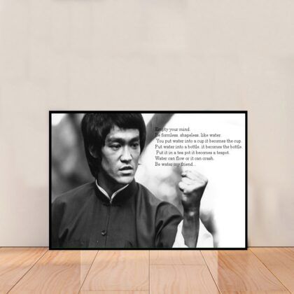 Bruce Lee Movie Poster Canvas Wall Art Home Decor (No Frame)