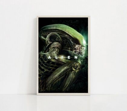 Aliens 1979 Classic MOVIE Poster Canvas Wall Art Home Decor (No Frame)