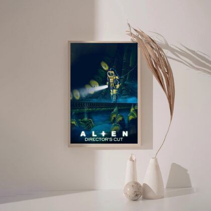 Aliens 1979 Classic MOVIE Poster Canvas Wall Art Home Decor (No Frame)
