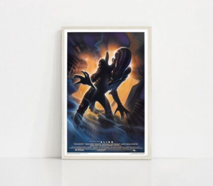 Aliens 1979 Classic MOVIE Poster Canvas Wall Art Home Decor (No Frame)