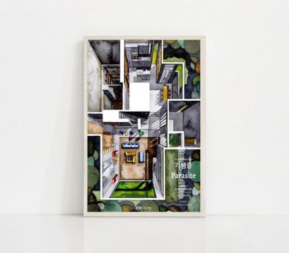 Parasite movie Poster Canvas Wall Art Home Decor (No Frame)