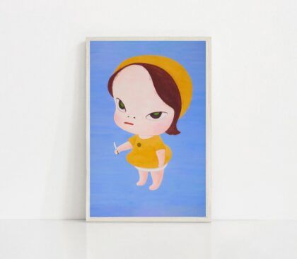 Nara Yoshitomo Poster Canvas Wall Art Home Decor (No Frame)