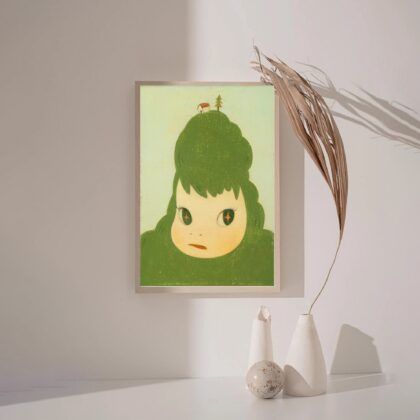Nara Yoshitomo Poster Canvas Wall Art Home Decor (No Frame)
