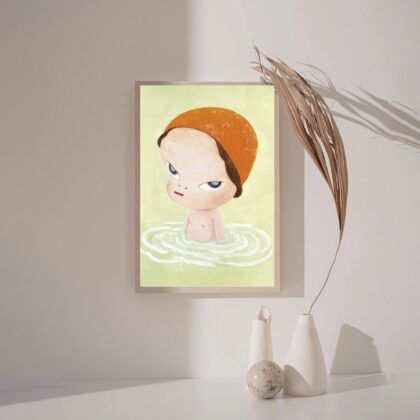 Nara Yoshitomo Poster Canvas Wall Art Home Decor (No Frame)