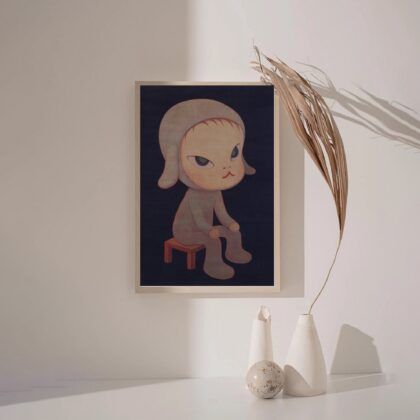 Nara Yoshitomo Poster Canvas Wall Art Home Decor (No Frame)