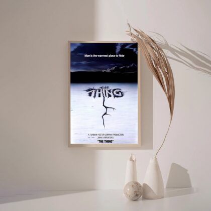 The thing 1982 MOVIE Poster Canvas Wall Art Home Decor (No Frame)